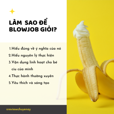 Làm sao để blowjob giỏi?