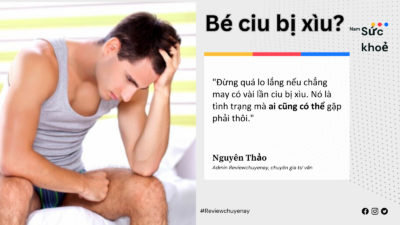 Bé ciu bị xìu giữa trận